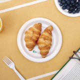 SOLO® Compostable Paper Dinnerware, ProPlanet Seal, Plate, 6" dia, White, 500/Carton (SCCOFMP6PLANET) Case of 500