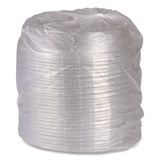 Eco-Products® 100% Recycled Content Round Plate Lids, Plastic, 9" dia x 1.5" h, Clear, 300/Carton (ECOEPP013LID) Case of 300