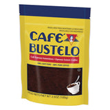 Folgers® Cafe Bustelo Instant Coffee, Espresso, 3.5 oz Packet, 24/Carton (FOL11167CT) Case of 24