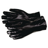 MCR™ Safety Double-Dipped PVC Gloves, Black, Large, Dozen (MPG6524SJ) 1 Dozen