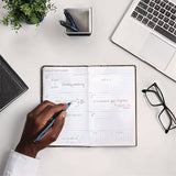 BIC® 4-Color Smooth Multi-Color Ballpoint Pen, Retractable, Medium 1 mm, Black/Blue/Green/Red Ink, Black/Blue Barrel, 3/Pack (BICMMSP3AAST) Pack of 3