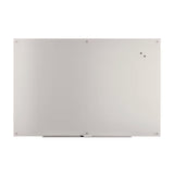 TRU RED™ Magnetic Tempered Glass Dry Erase Board, 72" x 48", White Surface (TUDTR61197) Each