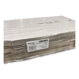 Karat® Corrugated Paper Boxes, 12 x 12 x 1.97, White/Kraft, 50/Carton (KRTFPPBF12W) 1 BD