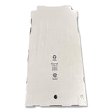 Karat® Corrugated Paper Boxes, 12 x 12 x 1.97, White/Kraft, 50/Carton (KRTFPPBF12W) 1 BD