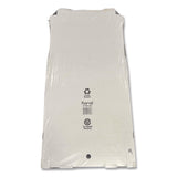 Karat® Corrugated Paper Boxes, 16 x 16 x 1.97, White/Kraft, 50/Carton (KRTFPPBF16W) 1 BD