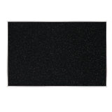 Ghent Recycled Bulletin Board, 87.91 x 48.5, Confetti Surface, Satin Aluminum Frame (GHEATR47CF) Each