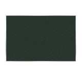 Ghent Vinyl Bulletin Board with Aluminum Frame, 87.91" x 48.5", Ebony Surface, Satin Aluminum Frame (GHEAV47183) Each