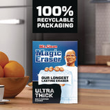 Mr. Clean® Magic Eraser, Ultra-Thick, 4.6" x 2.3", 1.2" Thick, White, 5/Pack, 2 Packs/Carton (PGC12413) Case of 10