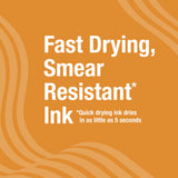 BIC® Gel-ocity Pro Quick Dry Gel Pen, Retractable, Medium 0.7 mm, Black Ink, Black/Clear Barrel, 12/Pack (BICRPGL11BLK) Pack of 12