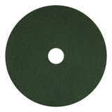 Americo® Scrubbing Pads, 13", Green, 5/Carton (AM7400313) Case of 5