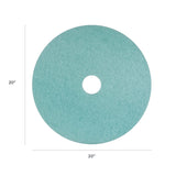 Americo® Luster Lite Burnishing Pads, 20" Diameter, Sky Blue, 5/Carton (AM7402120) Case of 5