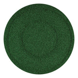Americo® TurfScrub Brush Floor Pad, 20" Diameter, Green, 4/Carton (AM7402920) Case of 4