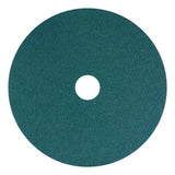 Americo® SmartScrub Floor Pad, 13" Diameter, Blue/Yellow, 5/Carton (AM7403013) Case of 5