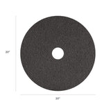 Americo® Titan Stripping Pad, 20" Diameter, Gray, 5/Carton (AM7430320) Case of 5