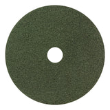 Americo® Black Diamond 3000 Grit Diamond Pad, 13" Diameter, Black/Green, 2/Carton (AM7442413) Case of 2