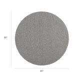 Americo® Sand Screen Discs, 20" Diameter, 60 Grit, Gray, 10/Carton (AM7506020) Case of 10