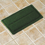 Americo® TurfScrub Brush Floor Pad, 14 x 20, Green, 4/Carton (AM740291420) Case of 4