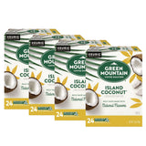 Green Mountain Coffee® Island Coconut Coffee K-Cup Pods, 96/Carton (GMT6720CT) Case of 96