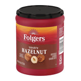 Folgers® Coffee, Toasty Hazelnut, 9.6 oz Can (FOLSMU11037) Each