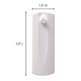 Command™ Sawtooth Picture Hanger, One Hanger, Two Strips, White, Supports 4 lbs (MMM70005151330) Each