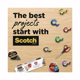 Scotch® Magic Tape in Handheld Dispenser, 1" Core, 0.75" x 50 ft, Clear, 2/Pack (MMM70005148088) Pack of 2