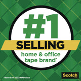 Scotch® Magic Tape in Handheld Dispenser, 1" Core, 0.75" x 50 ft, Clear, 2/Pack (MMM70005148088) Pack of 2