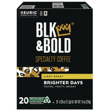 BLK & Bold® Brighter Days Coffee K-Cups, 20/Box (BKD5000372406) Box of 20