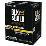 BLK & Bold® Brighter Days Coffee K-Cups, 20/Box (BKD5000372406) Box of 20