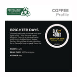 BLK & Bold® Brighter Days Coffee K-Cups, 20/Box (BKD5000372406) Box of 20