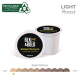 BLK & Bold® Brighter Days Coffee K-Cups, 20/Box (BKD5000372406) Box of 20