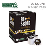 BLK & Bold® Brighter Days Coffee K-Cups, 20/Box (BKD5000372406) Box of 20