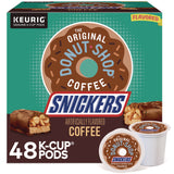 The Original Donut Shop® SNICKERS Flavored Coffee K-Cups, 48/Box (GMT5000373541) Box of 48