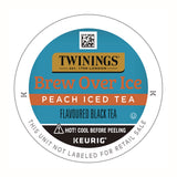 TWININGS® Brew Over Ice K-Cups, Peach, 24/Box (TWGTNA23196) Box of 24