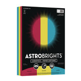 Astrobrights® Color Cardstock -"Primary" Assortment, 65 lb Cover Weight, 8.5 x 11, Assorted Primary Colors, 150/Pack (WAU91048) Pack of 150