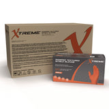 Xtreme by AMMEX® DT Nitrile Disposable Gloves, Orange, X-Large, 1,000/Carton (AXCXODN48100) Case of 1000