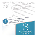 TOPS™ FocusNotes Filler Paper, 3-Hole Punched, 8.5 x 11, Cornell Rule, 100/Pack (TOP62354) Pack of 100