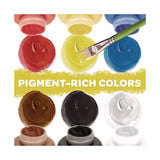 Crayola Acrylic Paint Set, Six Assorted Classic Colors, 2 oz Bottles, 6/Box (CYO1388272) Box of 6