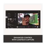 Logitech® StreamCam Plus Webcam, 1920 x 1080 Pixels, 2.1 Mpixels, Black (LOG24435282) Each