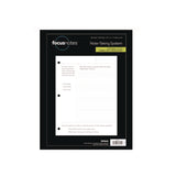 TOPS™ FocusNotes Filler Paper, 3-Hole Punched, 8.5 x 11, Cornell Rule, 100/Pack (TOP62354) Pack of 100