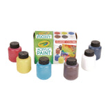 Crayola Acrylic Paint Set, Six Assorted Classic Colors, 2 oz Bottles, 6/Box (CYO1388272) Box of 6