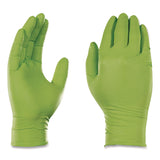 GloveWorks® by AMMEX® Heavy-Duty Industrial Nitrile Gloves, Powder-Free, 8 mil, 2X-Large, Green, 100 Gloves/Box, 10 Boxes/Carton (AXCGWGN49100CT) Case of 1000