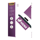 Fellowes® Laminating Pouches, 3 mil, 11.5" x 17.5", Gloss Clear, 50/Pack (FEL52013) Pack of 50