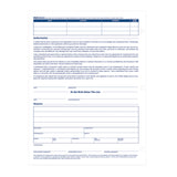 Adams Business Forms Employment Applications, One-Part (No Copies), 11 x 8.38, 50 Forms/Pad, 2 Pads/Pack (ABF9661) Pack of 2
