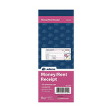 Adams® Money/Rent Receipt Book, Two-Part Carbonless, 6.69 x 2.75, 50 Receipts/Book, 5 Books/Pack (ABFDC2701) Each