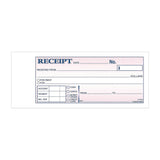 Adams® Money/Rent Receipt Book, Two-Part Carbonless, 6.69 x 2.75, 50 Receipts/Book, 5 Books/Pack (ABFDC2701) Each