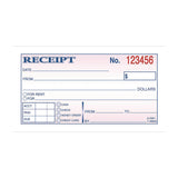 Adams® Money/Rent Receipt Book, Two-Part Carbonless, 4.88 x 2.75, 50 Receipts/Book, 3 Books/Pack (ABFDC25013) Pack of 3