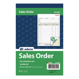 Adams® Multipart Sales Order Pad, Two-Part Carbonless, 5.56 x 7.94, 50 Forms/Pad, 10 Pads/Box (ABFDC580510) Each