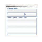 Adams® Rapid Memo Pad, Two-Part Carbonless, 8.5 x 7.75, 50 Forms Total (ABFSC1158) Each