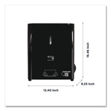Papernet® Hy Tech Towel Dispenser, Manual, 12.4 x 9.3 x 16.5, Black (SOD419484) Each