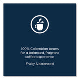 Flavia Alterra Columbia Coffee Freshpack, Columbia, 0.28 oz Pouch, 100/Carton (LAV48006) Case of 100